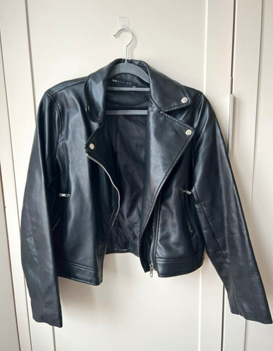 Asos womens black faux leather - asos,