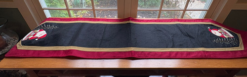Long santa heavy felt table - long,