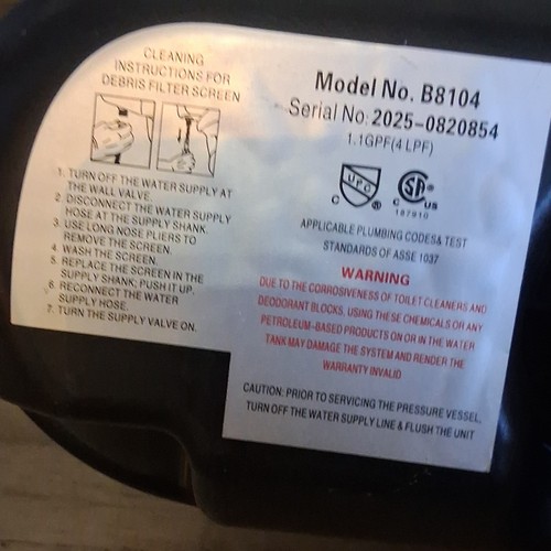 Pressure assisted b8104 power - assisted,
