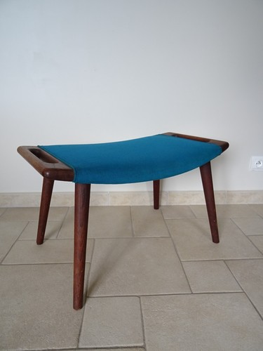 Old ottoman stool - stool,