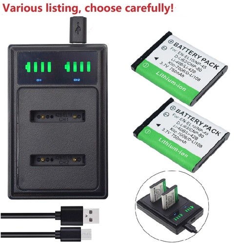 Battery usb charger for - or,