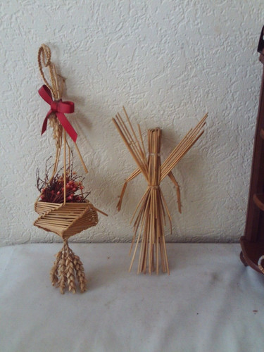 Corn dolly 20 mm tall - corn,