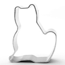 Sitting Cat Shaped Cookie