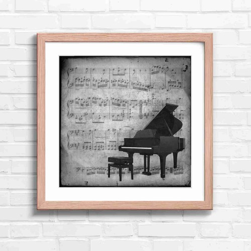 Grand piano vintage - grand,