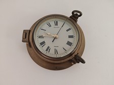 Solid Brass 9" Antique Clock