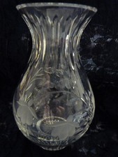 STUART CRYSTAL VASE 7 INS