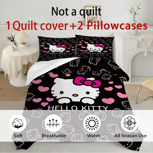 Hello kitty duvet - kitty,