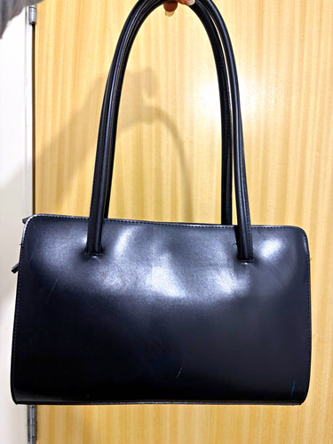 Marks spencer black faux - spencer,