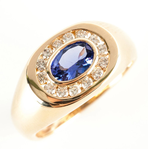 Oval cut tanzanite - 3.21,