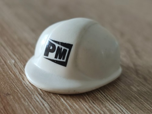 Playmobil white helmet - playmobil, pm