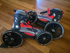 Land Roller Mojo Skates Red