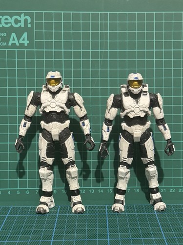 Halo white blue mk - white, &