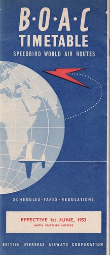 Boac british overseas - overseas, airways