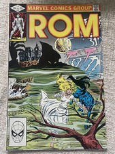 ROM : SPACEKNIGHT #33 Marvel Comics 1982 VF