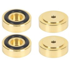 Set of 4 Brass Raised Feet for
