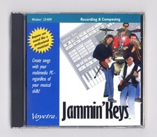Voyetra Jammin Keys - Instantly Create Music CD (Retro PC Win 98) NEW Free Post