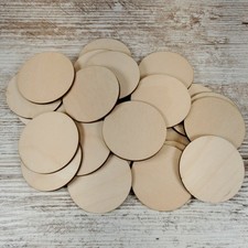 Wood Circles Plywood – 1" to