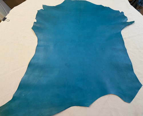 Distressed sea blue - distressed, leather