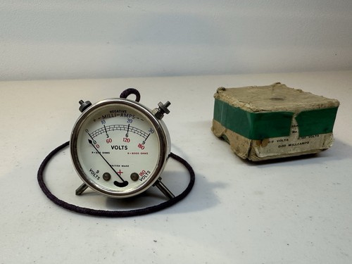 Vintage pocket volt - meter, /