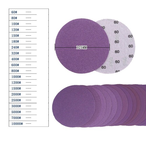 Wet dry 125mm sanding - dry,