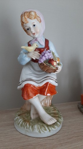 Ceramic figurine home decor - ceramic,