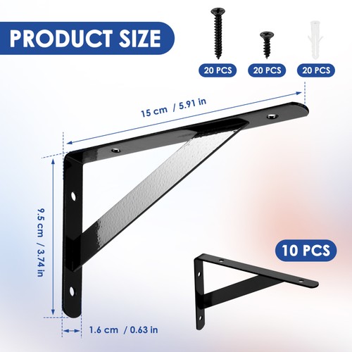 10pcs heavy duty stainless - 10pcs,