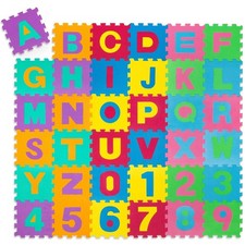 86 pcs Large Alphabet Floor