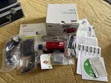 JVC Everio S Camcorder RED