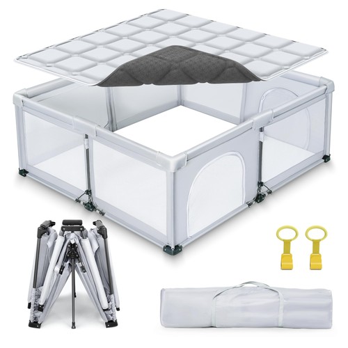 Foldable baby playpen with - baby,