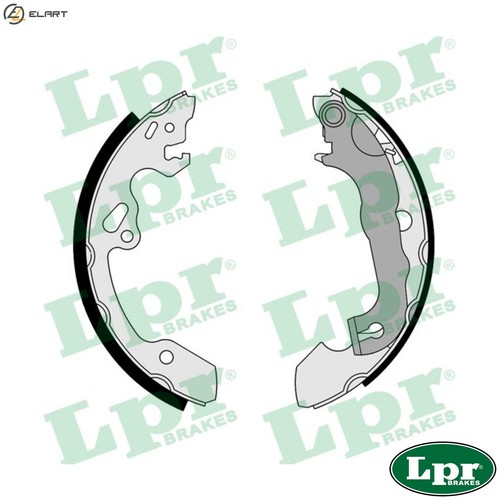 Brake shoe set 07380 - brake, for