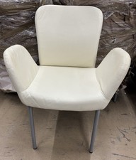 Haworth Look White Chair With