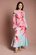 Coast Blue Maxi Dress Womens Occasion Dresses