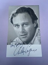 Christopher Cazenove signed photo Hammer House of Horror Dynasty actor