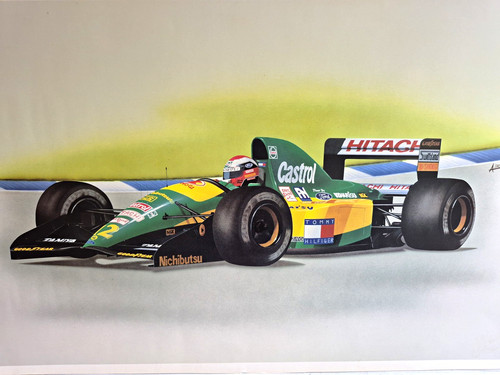Vintage team lotus 107 - team,