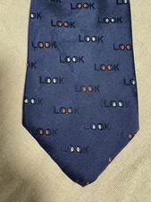 Moschino Necktie Mens Navy