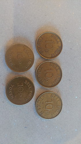 Bell fruit machine - , 10p