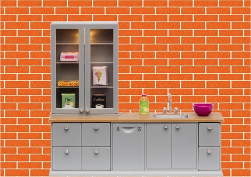 Dolls house wallpaper - dolls,