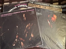 Cannonball Adderley 4 LP Lot
