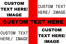 Personalised Football Flag - Custom Football Banner. 4X6FT. 4 Eyelets.
