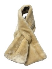 UGG Sheepskin Light Brown Beige Scarf
