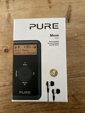 Pure move 2500 DAB/DAB+/FM Pocket Radio. Complete Kit in Original Box. Mint Cond