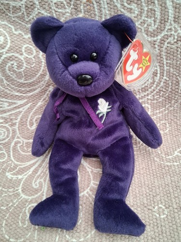 Vintage beanie baby - vintage, purple