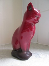 VINTAGE ROYAL DOULTON FLAMBE CAT