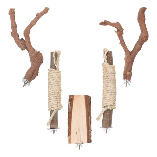 Pcs parrot perch - parrot, set