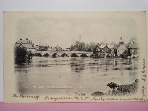 Fordingbridge bridge river - bridge,
