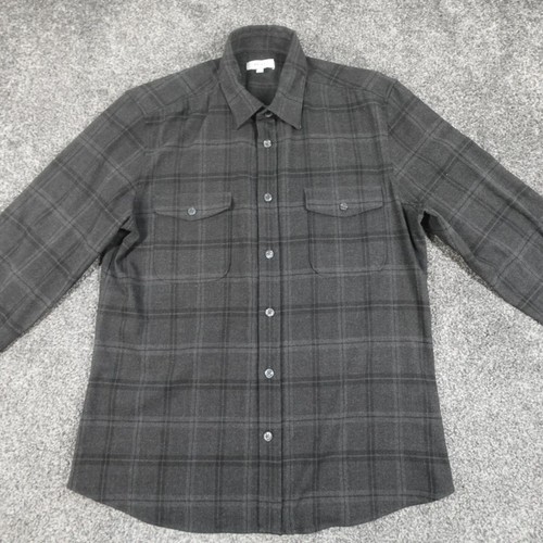 Reiss shirt check grey size - grey,