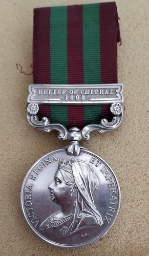 British 1895 india - 1895, medal