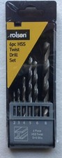 ROLSON 6 pc HSS TWIST DRILL