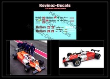 1/32 Scale Decals for F1 Alfa