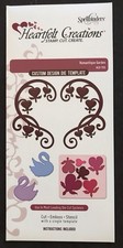 Romantique Garden swan hearts
